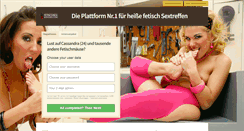 Desktop Screenshot of fetischsexkontakte.com